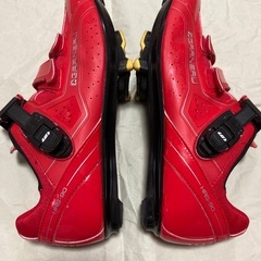 サイクリングシューズ　クリート付きの画像