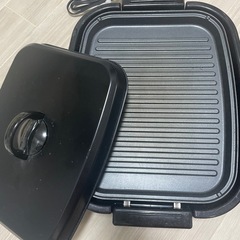 ホットプレート3枚プレート付きの画像
