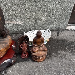 骨董品 壺 木彫 など まとめの画像