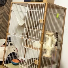 キャットゲージ ハンモック付きの画像