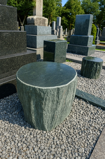 新品 天切 青石（天然石）（小サイズ）02