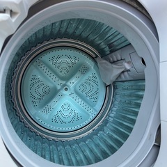 シャープ 5.5㎏ 全自動洗濯機 2014年製 ES-GE55Pの画像