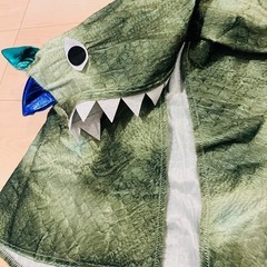 ハロウィンコスチューム(おばけ、恐竜)の画像
