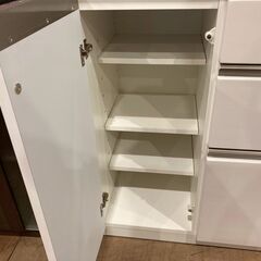 【愛品館 市原店】ニトリ｜アルミナ2 120KB｜スライド扉キッチンボードの画像