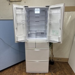 I326 🌈 ジモティー限定価格！ プラズマクラスター搭載♪ SHARP 冷蔵庫 (465L) ⭐ 動作確認済 ⭐ クリーニング済の画像