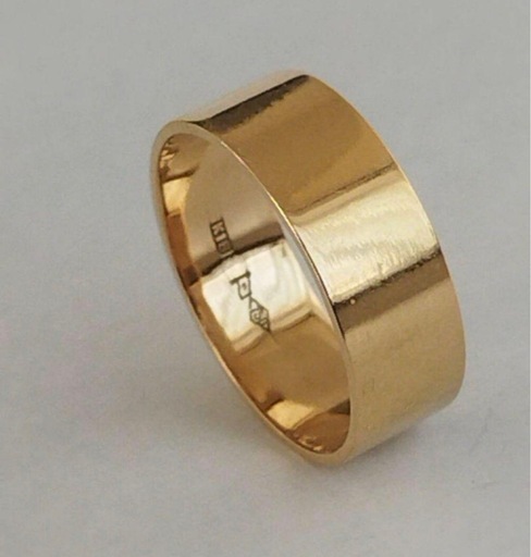 k18/平打ちリング