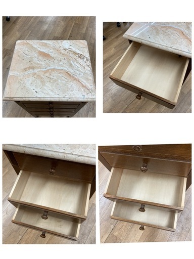 S219 ⭐ ?期間限定値下げ！ 昭和家具 コンソール 引出チェスト 電話台 レア 幅39cm USED