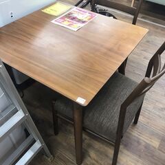 【ジャングルジャングル広陵店】ニトリ　ダイニングセット　2人用　ブラウンの画像