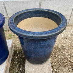 植木鉢　陶器　　１２号　２個の画像