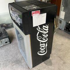 【リユースショップスパークル】冷蔵ショーケース　JR-CC25A　ブラック　ハイアール　コカ・コーラロゴ入り　2010年製配送設置可能♪の画像