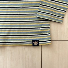 【美品】familiar 90cm 長袖カットソーの画像