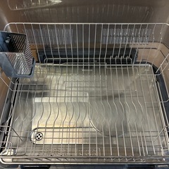 食器乾燥機 象印 EY-SB60 2016年製 ※蓋部分に割れあり。簡易清掃済みの画像