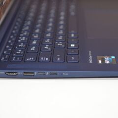中古軽量ノートパソコン 東芝 P1-R8VD-BL Windows11+office 爆速SSD512GB 第12世代core i7/メモリ16GB/14インチ/webカメラ/無線内蔵の画像