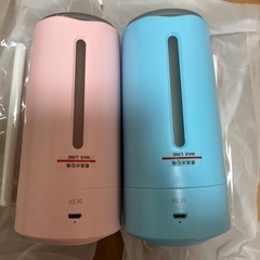 未使用　加湿器　ブルーとピンク　2個の画像