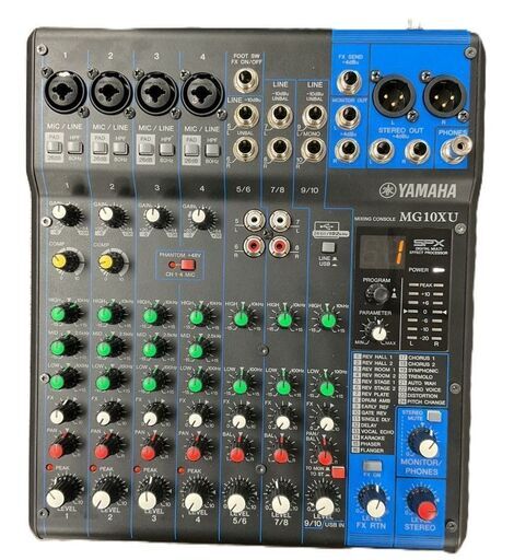 YAMAHA ヤマハ MG10XU アナログミキサー 通電確認済