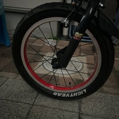 キッズ自転車の画像