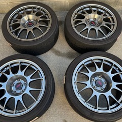 激安早い者勝ち：美品BBS　RG-R　１８インチ　鍛造軽量ホイール クラウン マジェスタ アリスト アスリート IS　GS トヨタ　レクサス BBS アルミホイールの中古が安い！激安で譲ります・無料であげます
