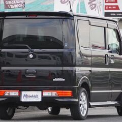 H.29(2017)年 スズキ エブリイワゴン PZターボ 4WD ナビ・TV・ドラレコ・バックカメラ ブラック☆2年車検付き・整備渡・1年保証付☆の画像