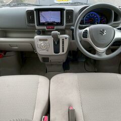 H.29(2017)年 スズキ エブリイワゴン PZターボ 4WD ナビ・TV・ドラレコ・バックカメラ ブラック☆2年車検付き・整備渡・1年保証付☆の画像