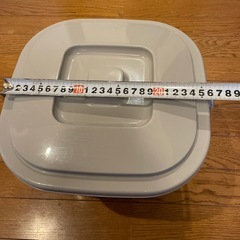 蓋付き　四角バケツ　１０ℓの画像