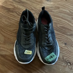 お買い得🉐靴👟メンズ👱‍♂️workmanガレラシューズGALERASWORK軽量スニーカーシューズ28cm中敷き1つなし💦黒の画像