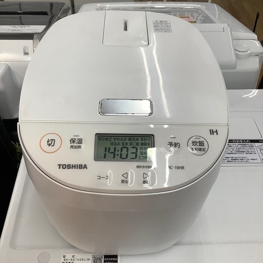 TOSHIBA IH炊飯ジャー　RC-10HR