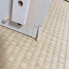 【傷汚れ有り】ニトリ　コンセント付きすのこベッドの画像