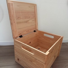 木箱　収納の画像