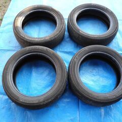 165/55R14　片減りあり4本　ヨコハマECOS ES31