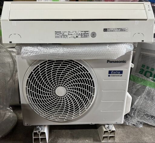 パナソニック ルームエアコン CS-22DFJ-W 2018年式 中古 6畳用