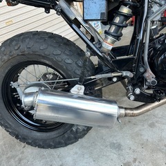 TW200 2JL ヤマハ　スカチューンの画像