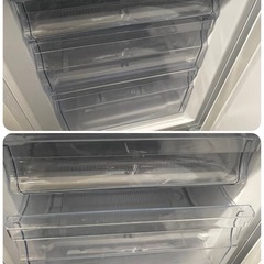 【中古】¥15,800 ハイセンス　2ドア冷蔵庫　175リットル 【IJ87】の画像