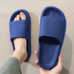 【新品未使用】サンダル　ブルー　28cmの画像