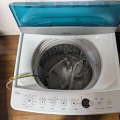 Haier 洗濯機 JW-C55A 5.5kg｜引き取り限定｜動作良好の画像