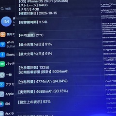 iPad mini  第6世代　Wi-Fi モデル　64GBの画像
