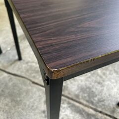 【リユースショップスパークル】No.21　ダイニングチェア　4点セット　ダークブラウン　椅子　配送設置可能♪の画像