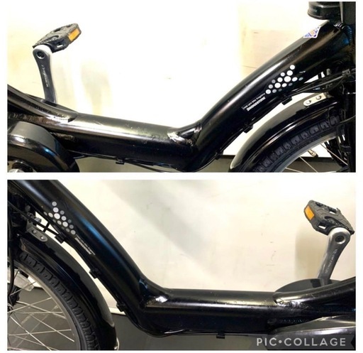 1年保証 送料無料ブリヂストン20インチ子供乗せ黒色電動アシスト