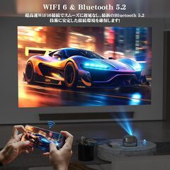 新品未使用 BETTDOW プロジェクター 公式NETFLIX認証ブランドの画像