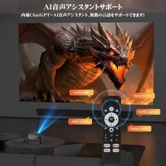 新品未使用 BETTDOW プロジェクター 公式NETFLIX認証ブランドの画像