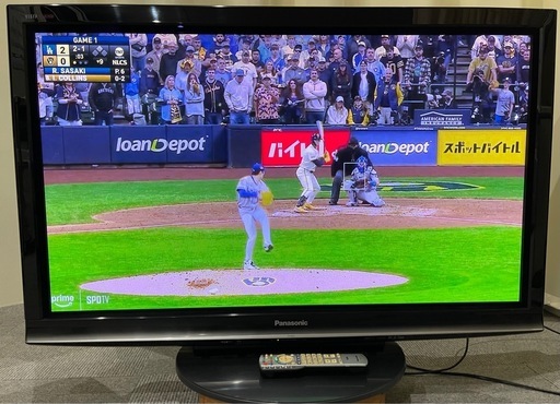 Panasonic TH-P46G1 46型テレビ (まさ) 杵築のテレビ《プラズマ