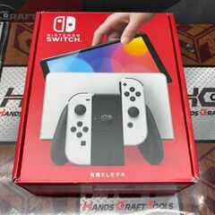 【中古】任天堂 HEG-S-KAAAA Nintendo Switch スイッチ 有機ELモデル 専用保護フィルム付き【ハンズクラフト佐賀】の画像