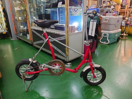 ブリヂストン ワンタッチ　ピクニカ　12インチ　折りたたみ ベルトドライブ 極超美品＞ブリジストン ワンタッチピクニカ 12インチベルト