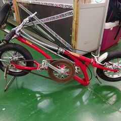 【愛品倶楽部柏店】ブリヂストン ベルトドライブ ワンタッチピクニカ 折りたたみ自転車の画像