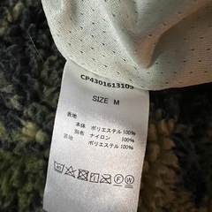 CAMP7 カモ柄フリースの画像