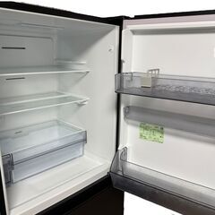 【極美品】2023年製 326L TOSHIBA 東芝 ノンフロン冷凍冷蔵庫 GR-U33SC（KZ） マットチャコール ファミリー用の画像