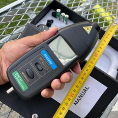 接触式/非接触式両用 デジタル回転計 タコメーター DT2236Bの画像