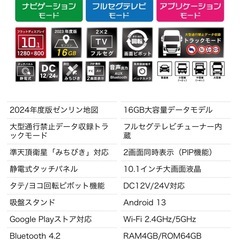 オールインワンポータブルナビゲーションDPLAY-1011ATPの画像