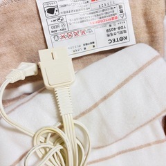 電気毛布 作動確認済み 未使用保管品　の画像