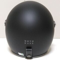 MOTO BASE シールド付 ヴィンテージタイプ ジェットヘルメットの画像