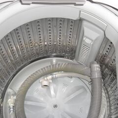 （1台限り★ジモティー特典あり★単身向けサイズ）ヤマダ電機　全自動洗濯機５.０kg　２０２２年製　YWM-T50H1　55.4㎝幅　単身向け　白　高く買取るゾウ八幡東店の画像